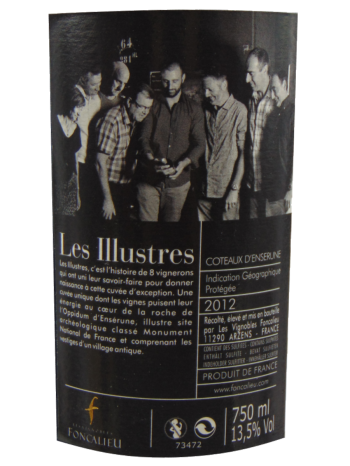 Thông tin rượu vang The Illustrious - Coteaux d'Ensérune 2012